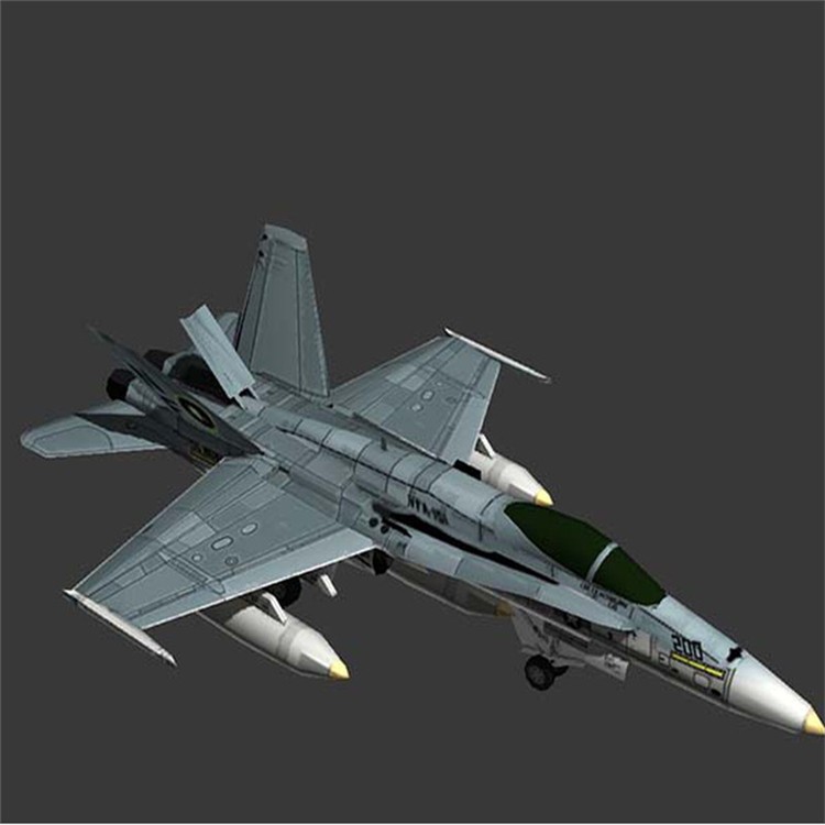 凉州3D舰载战斗机模型